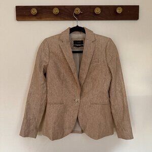 J. Crew Campbell Linen Blazer Size 00